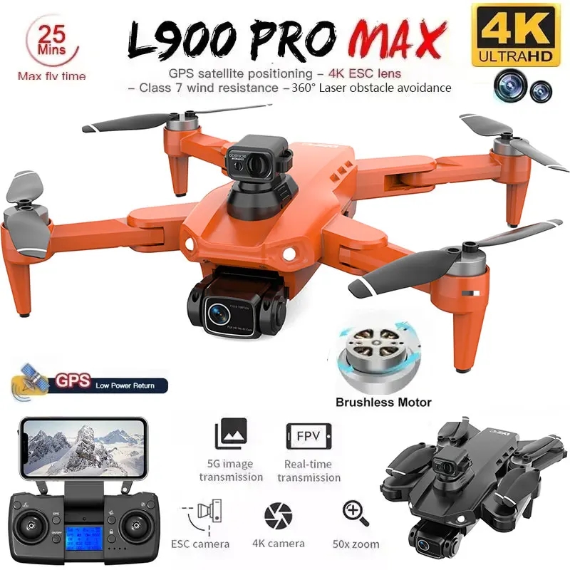 L900 Pro MAX GPS Дрон 4K Профе – обзор и цена Rc Helicopter Case